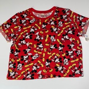 NEW girls Disney mickey mouse shirt